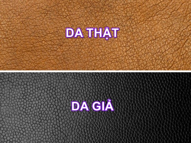 Da thật và da giả