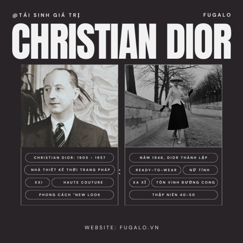 CHRISTIAN DIOR – NGƯỜI ĐÀN ÔNG THAY ĐỔI LỊCH SỬ THỜI TRANG