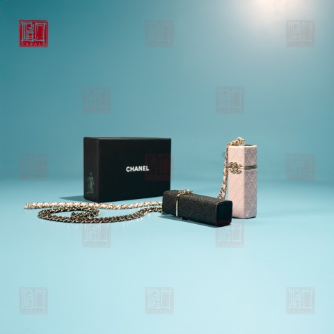 CHANEL QUILTED LAMBSKIN LIPSTICK CASE