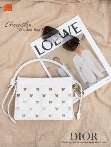 DIOR SHEEPSKIN SHOULDER BAG