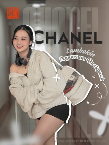 Chanel Lambskin Aquarium Backpack