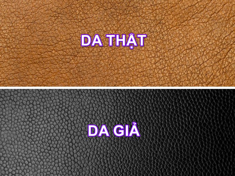 Da thật và da giả