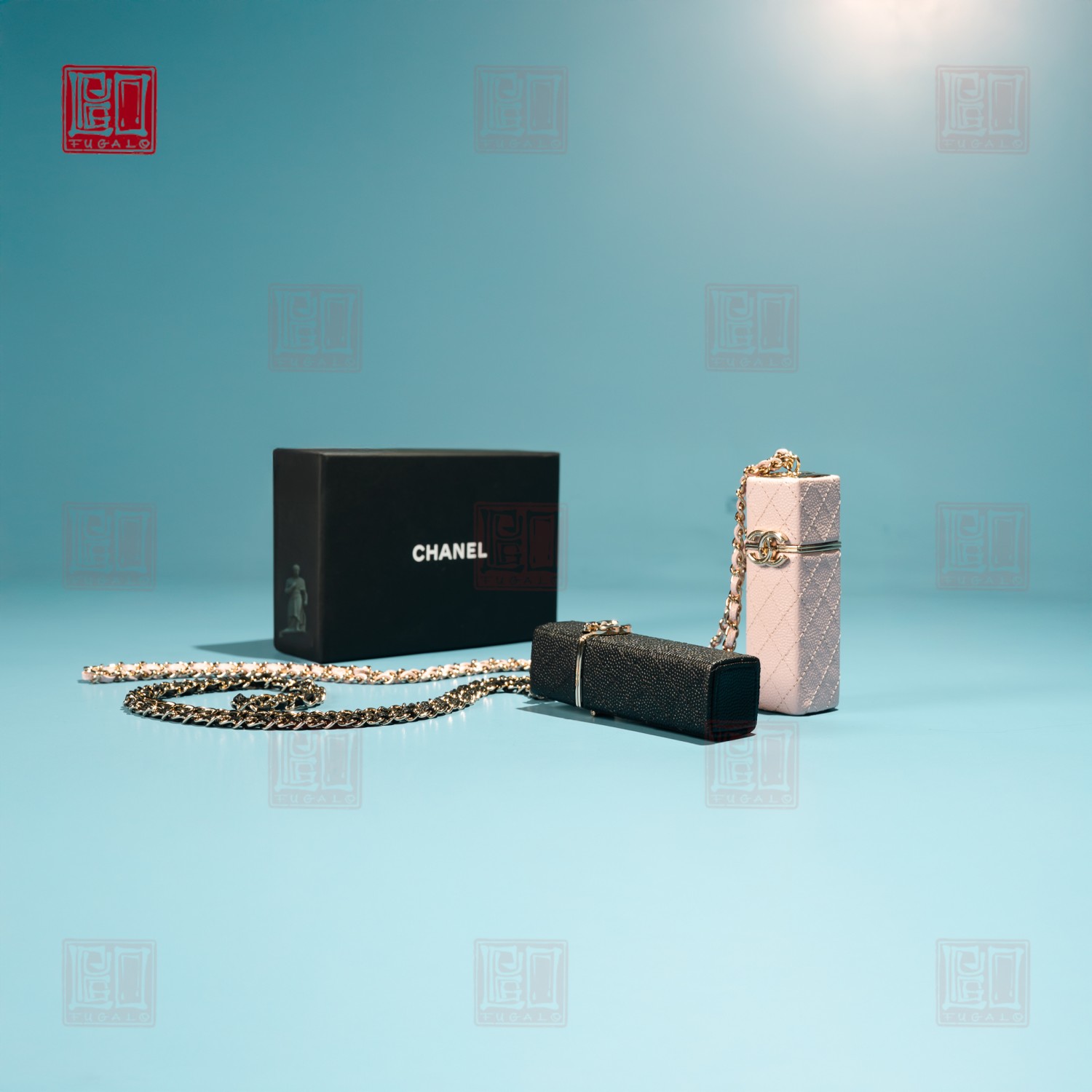 CHANEL QUILTED LAMBSKIN LIPSTICK CASE