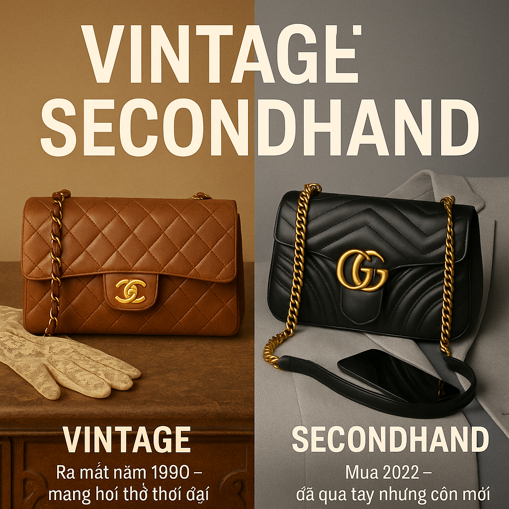 VINTAGE ≠ SECONDHAND – ĐỪNG NHẪM LẪN!