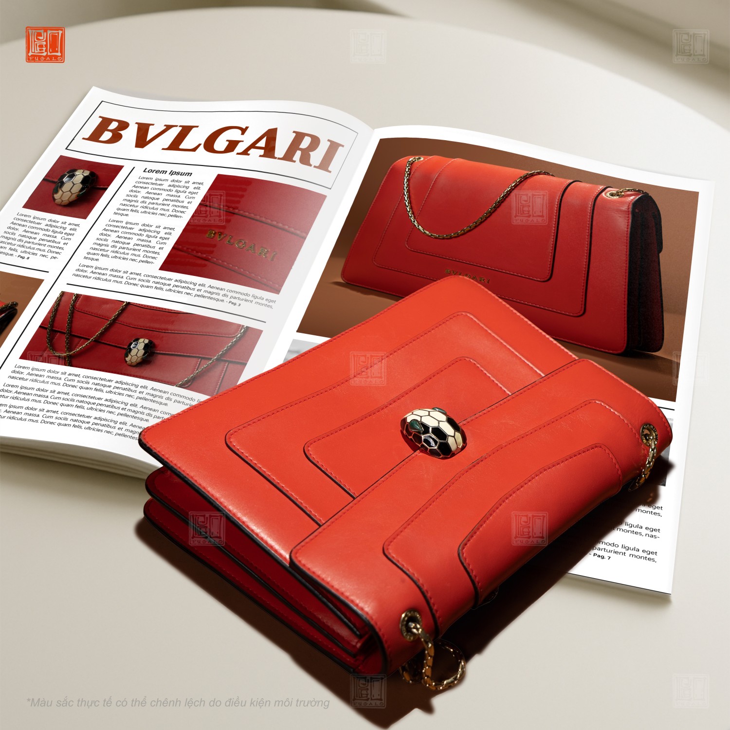 Bvlgari Serpenti Forever Chain Shoulder Bag