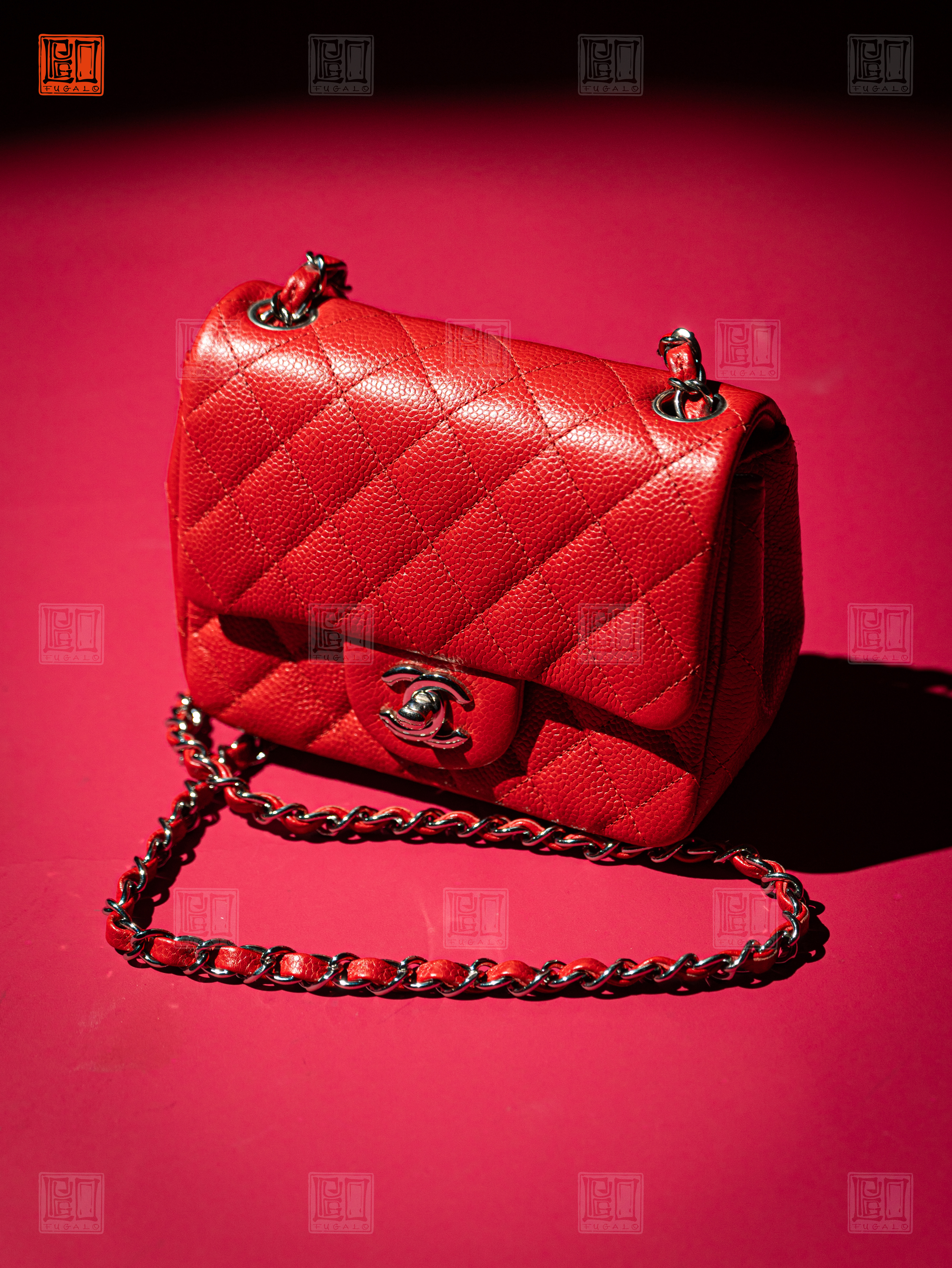 Red Mini Square Classic