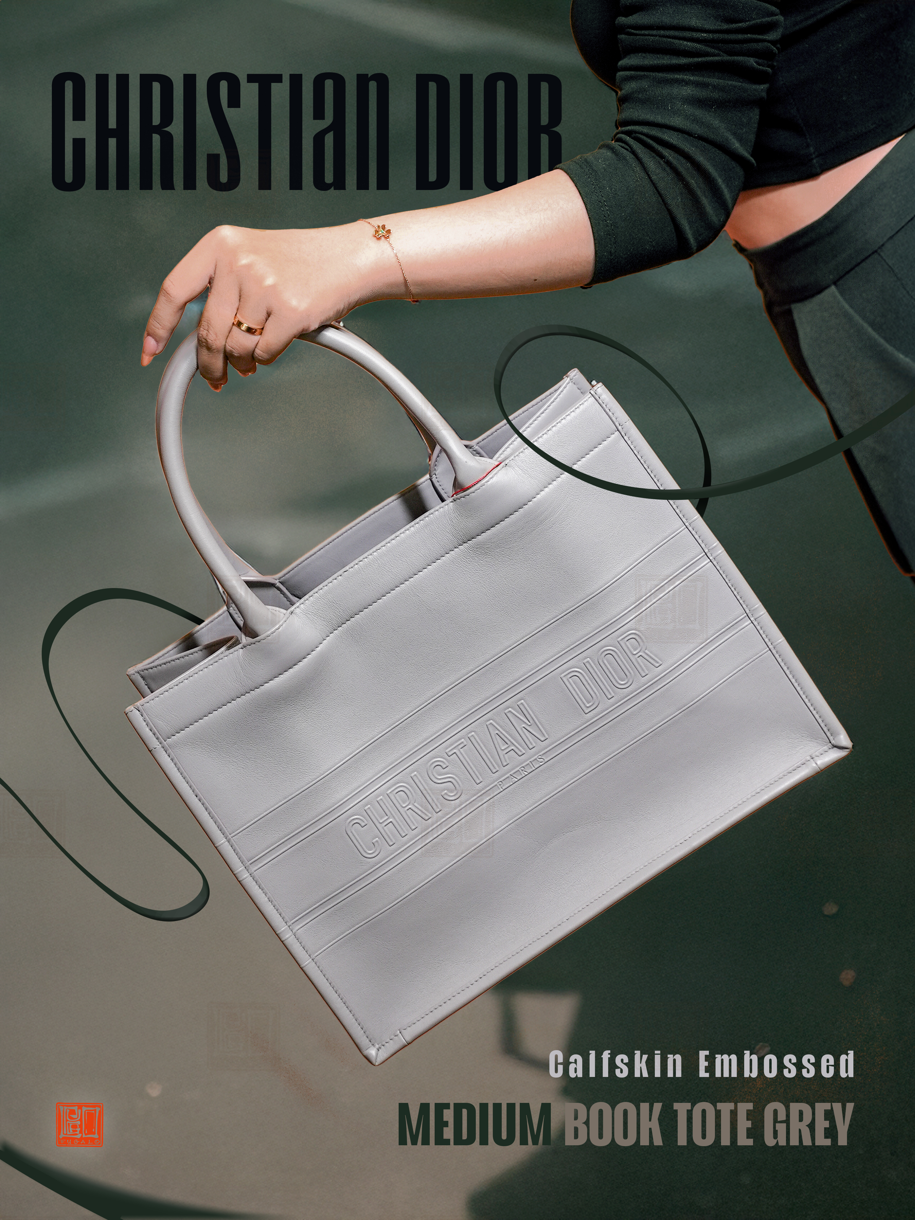 Christian Dior Medium Book Tote
