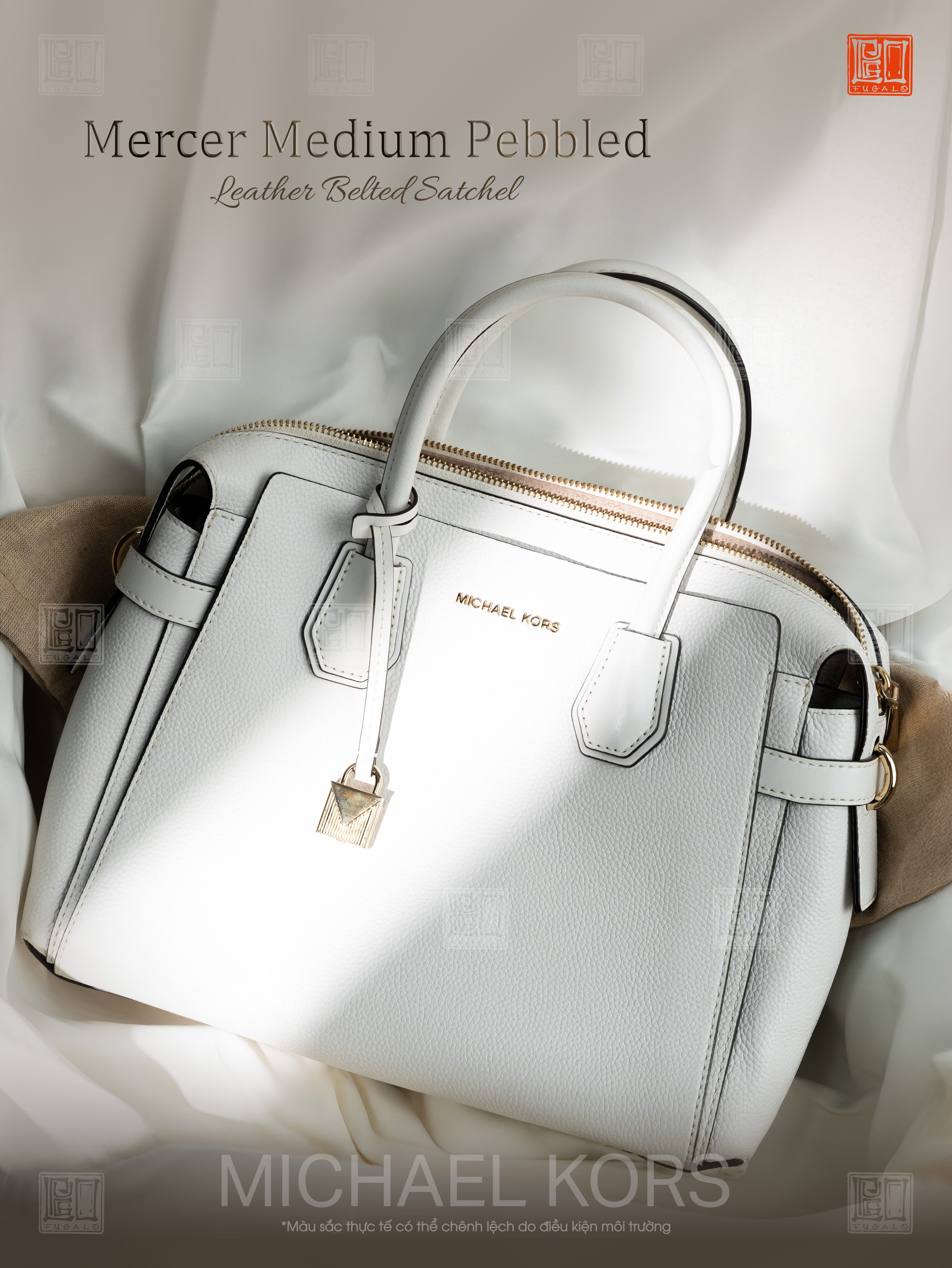 Michael Kors trắng kem