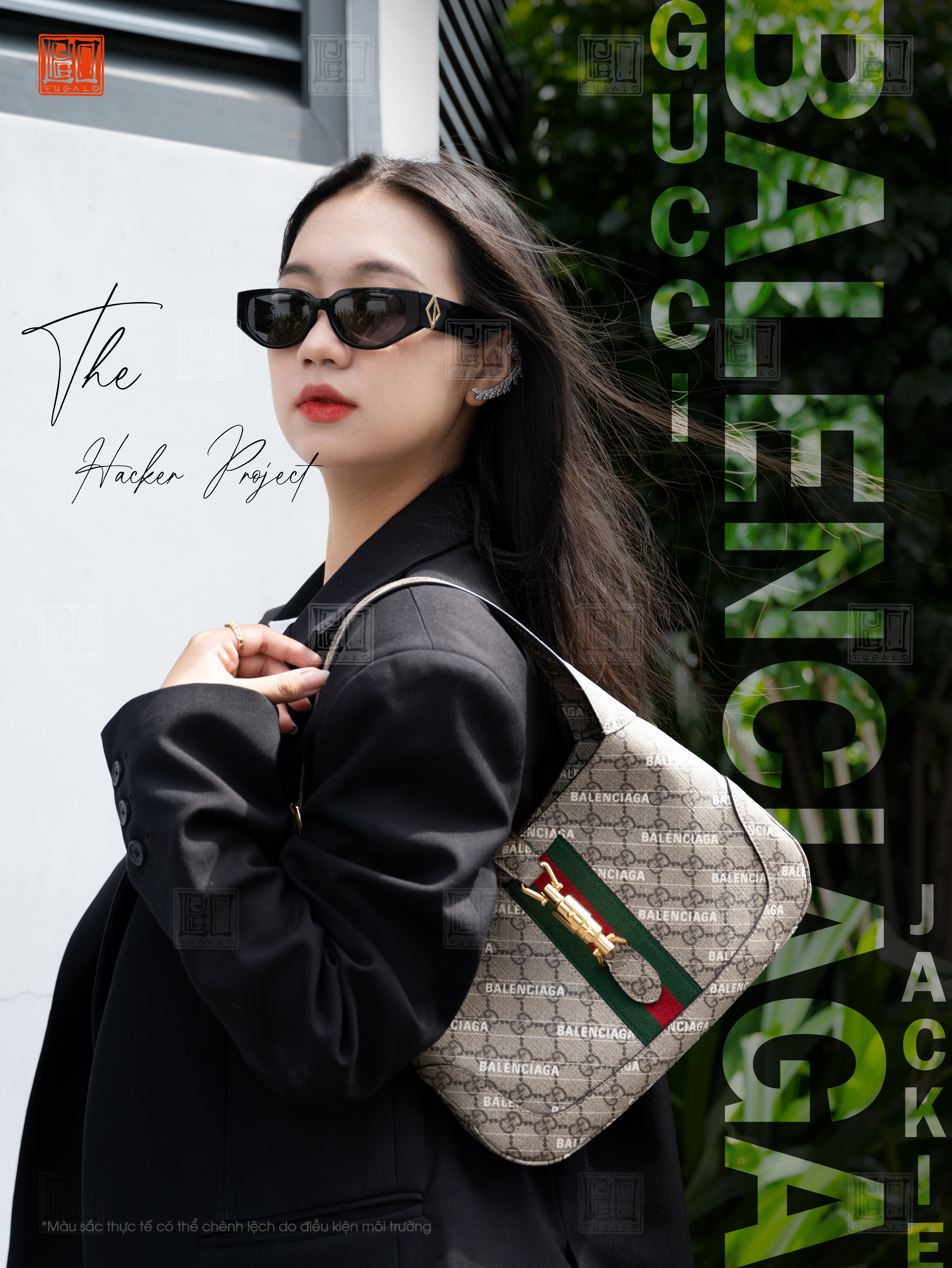 Gucci x Balenciaga Hacker Project Jackie Bag