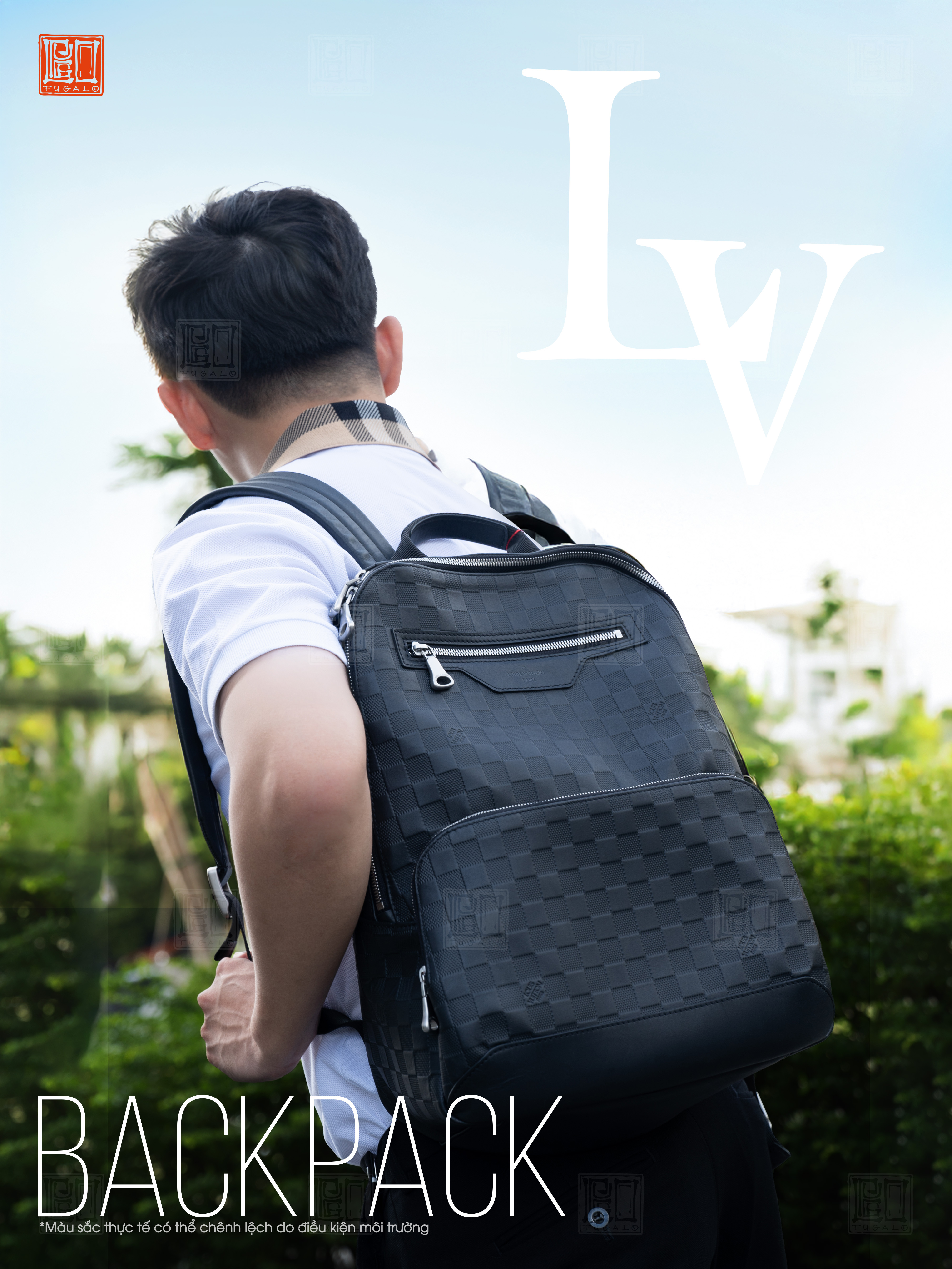 Louis Vuitton Damier Infini Avenue Backpack