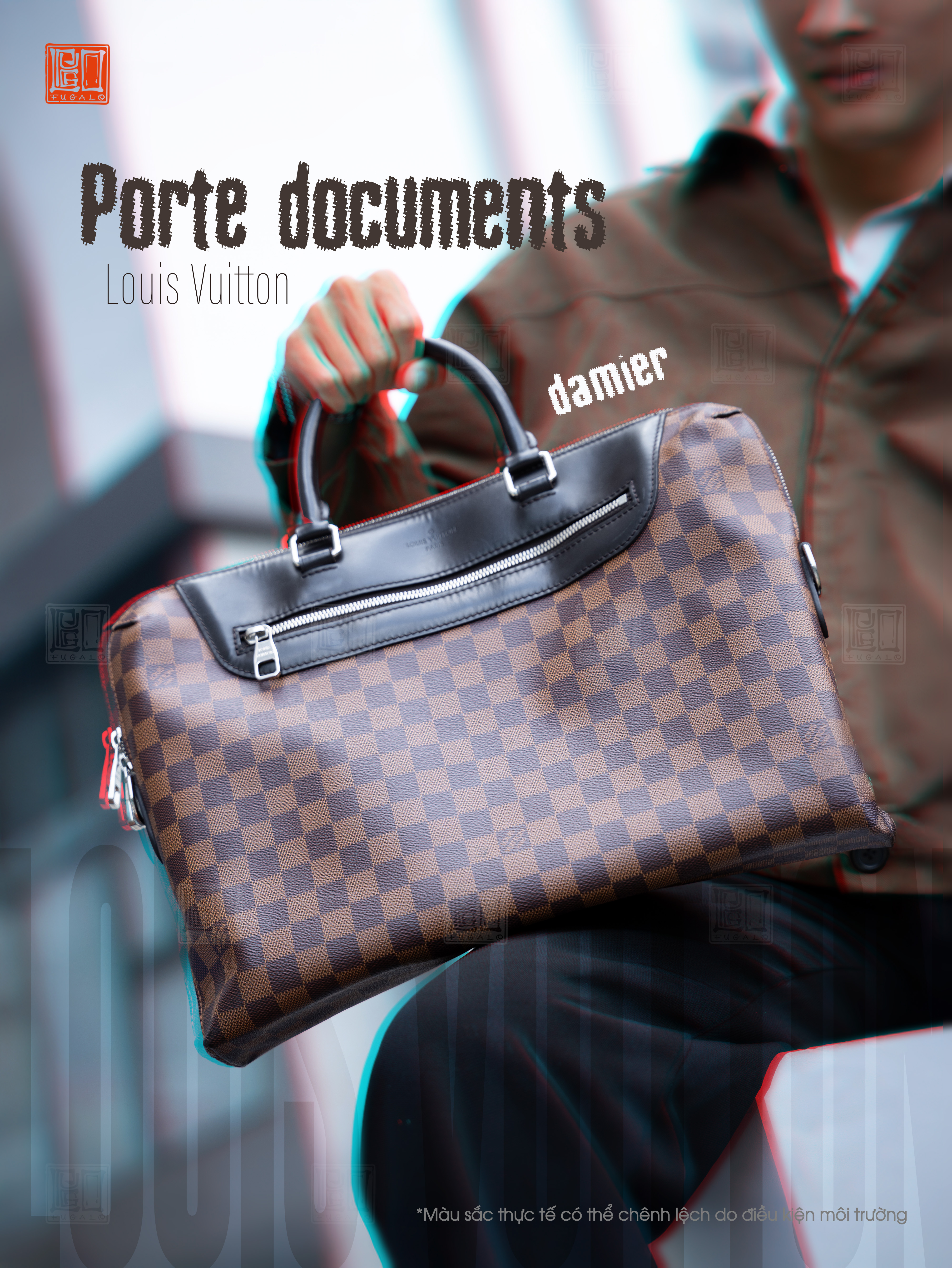 Louis Vuitton Porte Documents – Damier Canvas