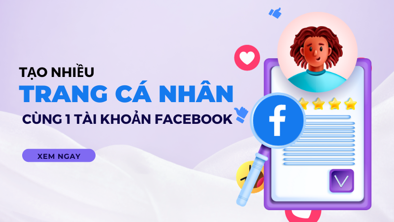 Cách tạo tài khoản phụ trên một tài khoản chính của facebook