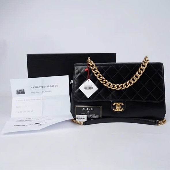 Túi Chanel Classic đen (23701001) sz29 KG+