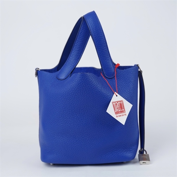 Túi Hermes Picotin xanh kèm ổ khóa sz18 KG+