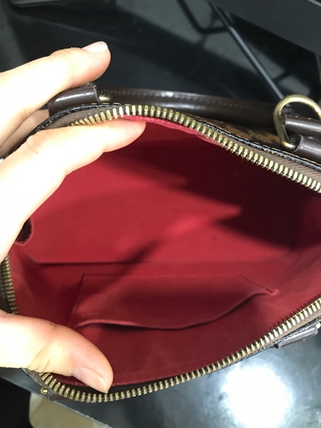 Túi LV Ô Vuông Nâu+