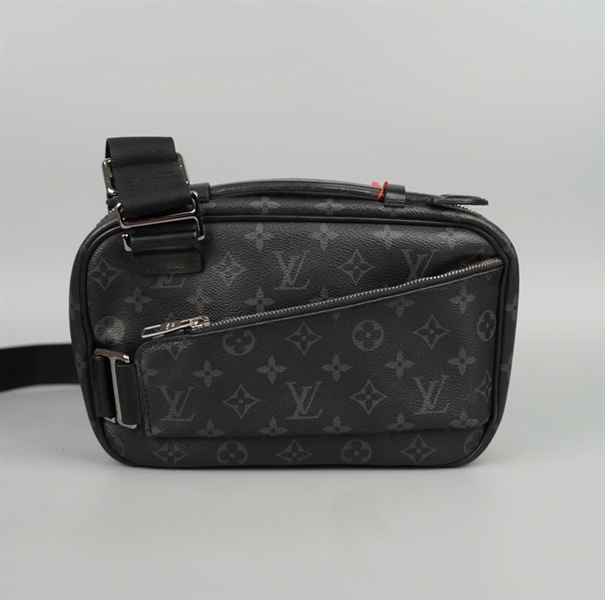 Túi LV đeo chéo hoa đen (MB0127) sz23 (HV) KG+