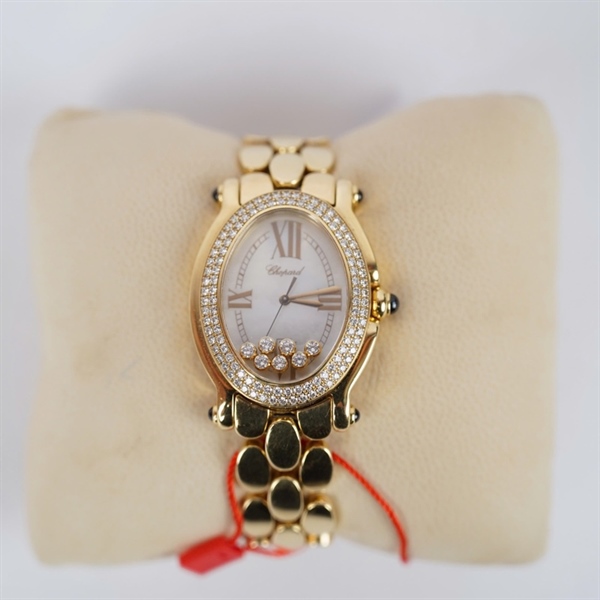 Đồng hồ Chopard vàng đính đá (1014573) (HC) KG+