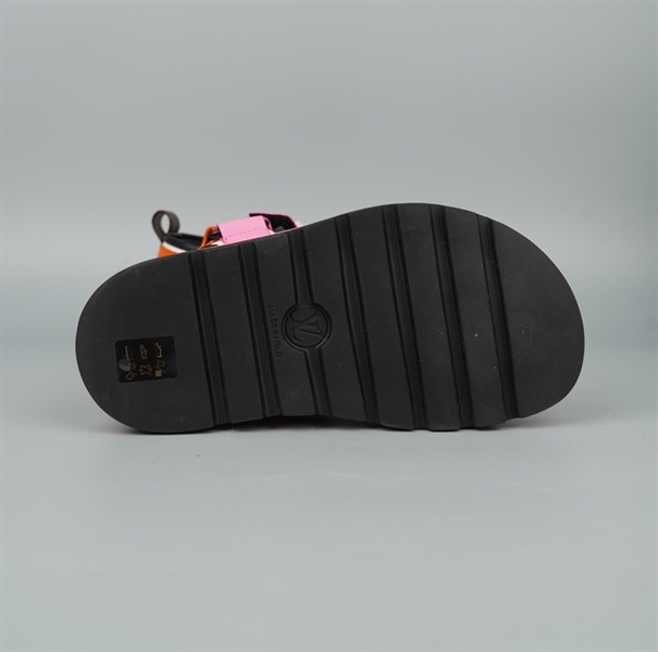 Giày LV trắng quai hồng sz35 (LN) KG+