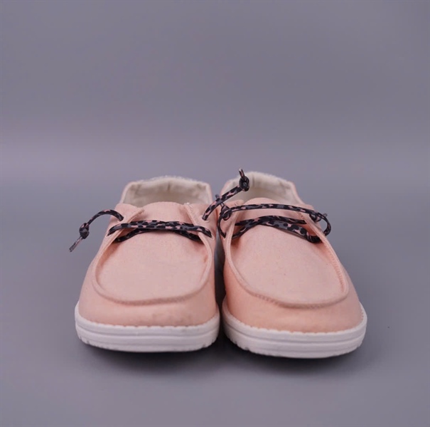 Giày Dude hồng cam sz38 KG+