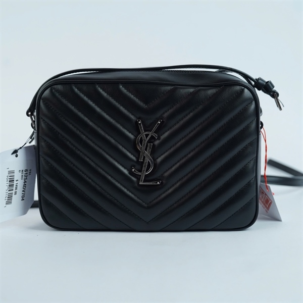 Túi YSL Loulou Camera Bag đen kèm champ (FLY612544-0122) sz23 KG+