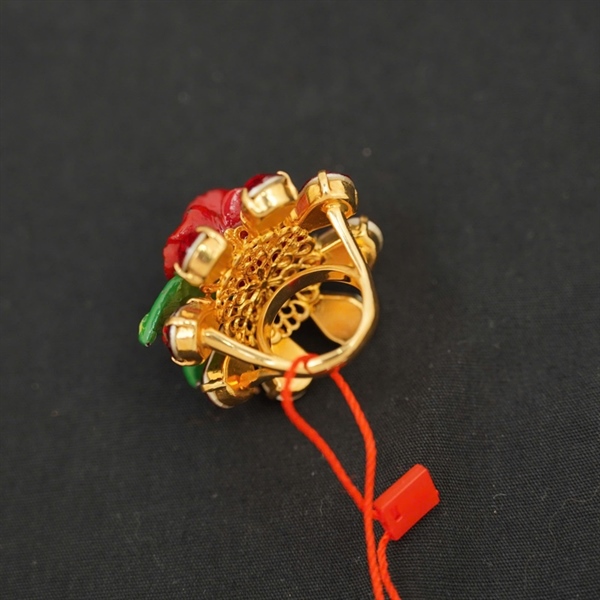 Nhẫn D&G hoa hồng KG+