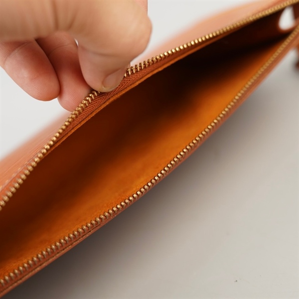 Túi LV Clutch vân cam sz24 +
