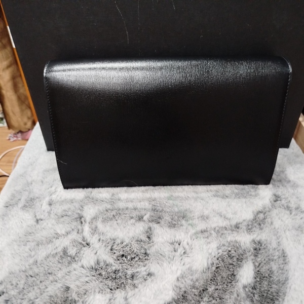 Túi GG đen khóa vàng 25cm++