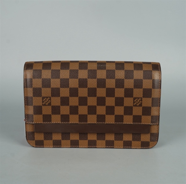 Túi LV Clutch ô vuông nâu (FL1013) sz24 (LT) KG+
