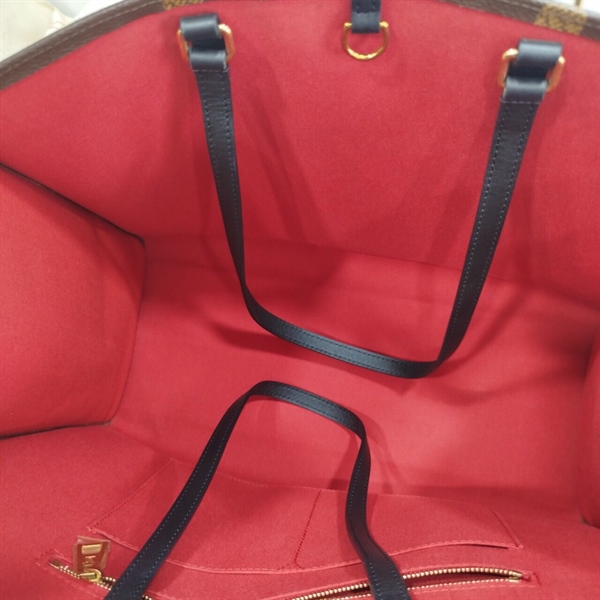 Túi On The Go LV lòng Đỏ+