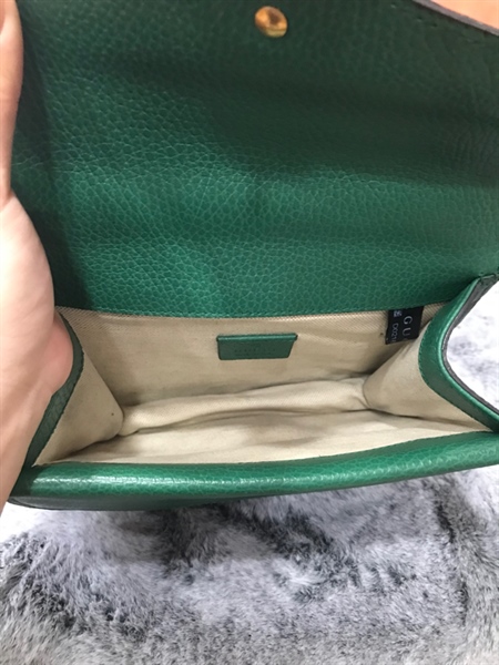 Túi GG đầu rắn xanh lục+