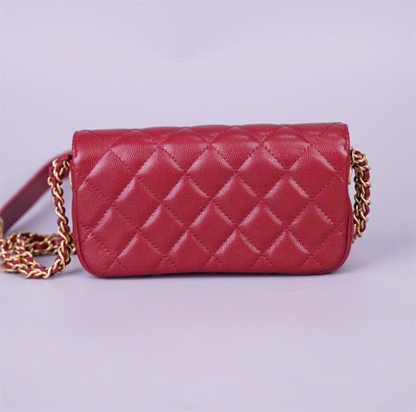 Túi Chanel Woc đỏ (JG27U54A) sz17 +