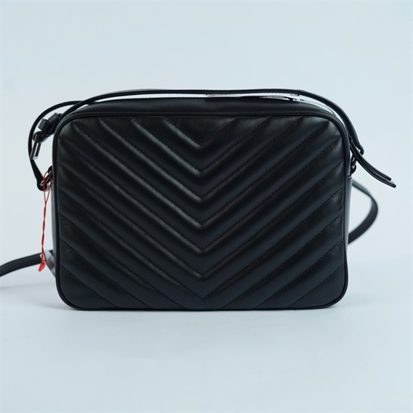 Túi YSL Loulou Camera Bag đen kèm champ (FLY612544-0122) sz23 KG+