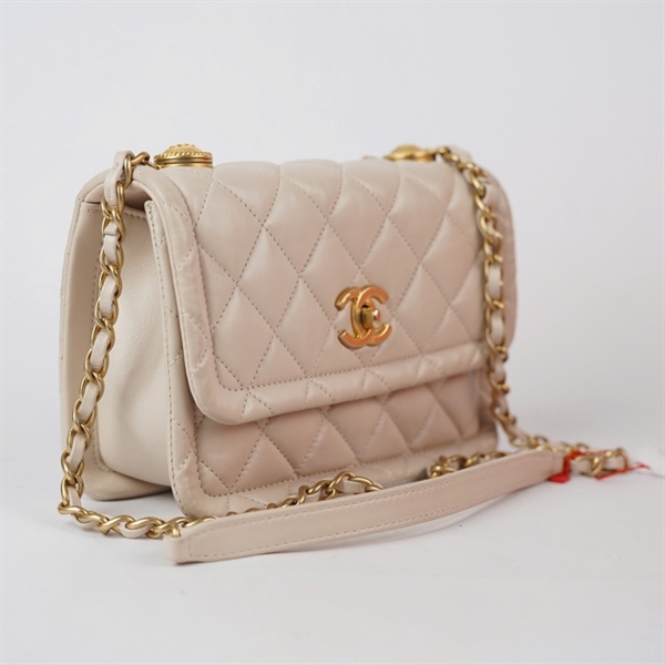 Túi Chanel Woc trắng (30616105) sz21 KG+