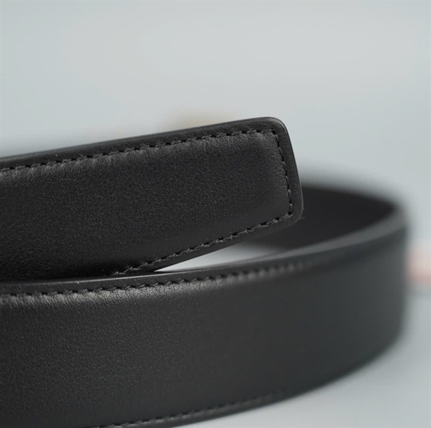 Thắt lưng YSL đen bàn 3cm dài 99cm (ALT) KG+