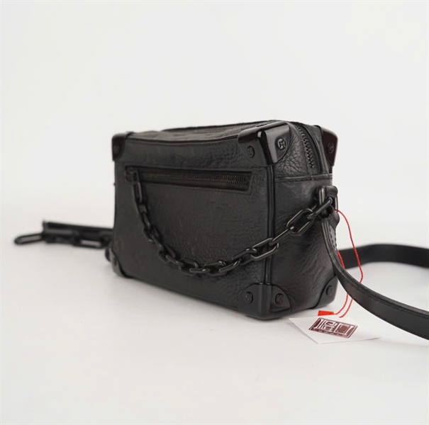 Túi LV trunk hoa đen sz18 KG+