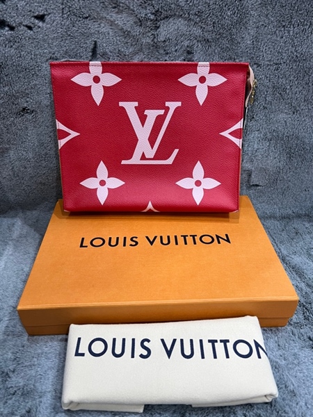 Túi LV 3 màu hoa trắng KG+