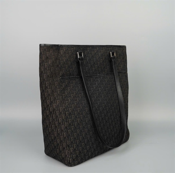 Túi Dior tote xám đen sz25 KG+