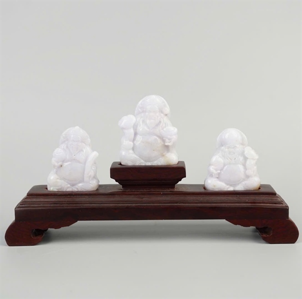 Bộ tam đa phúc lộc thọ cẩm thạch (253757) KG+