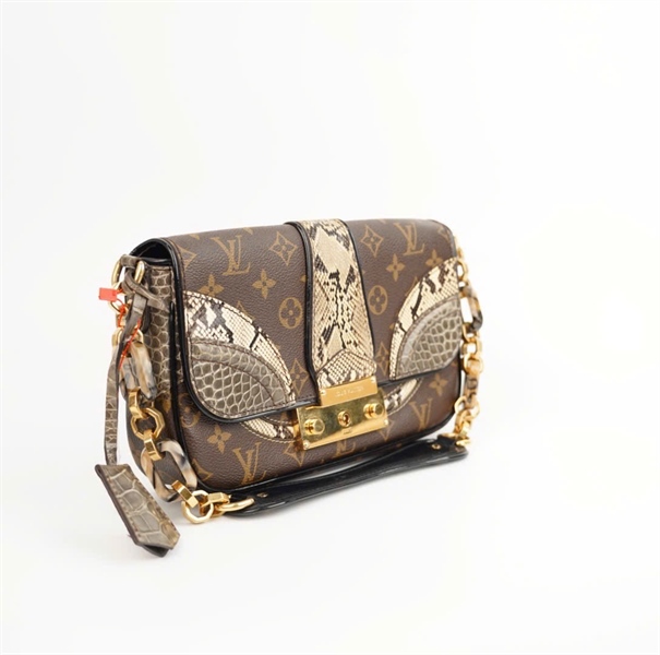 Túi LV Python hoa nâu sz24 (HC) +
