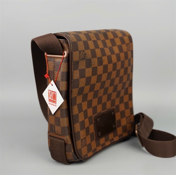 Túi LV đeo chéo ô vuông nâu (SR3018) sz20 (HV) KG+