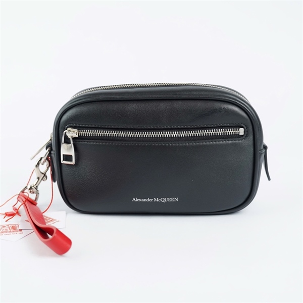 Túi Alexander Mcqueen Clutch đen (602955-550787) sz20 (TH) KG+