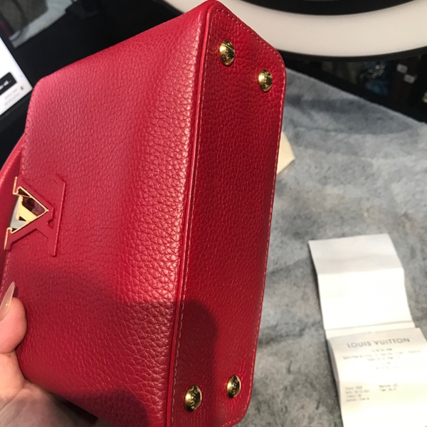 Túi LV vân đỏ 20cm +