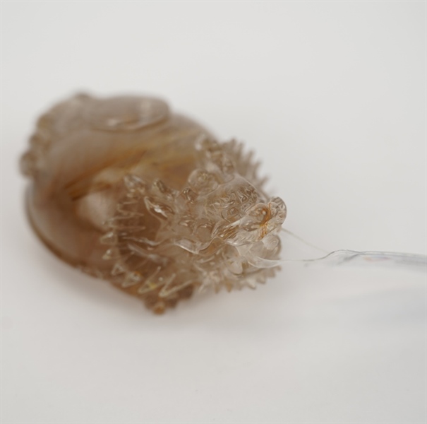 Cụ long quy thạch anh tóc vàng 248526 KG+