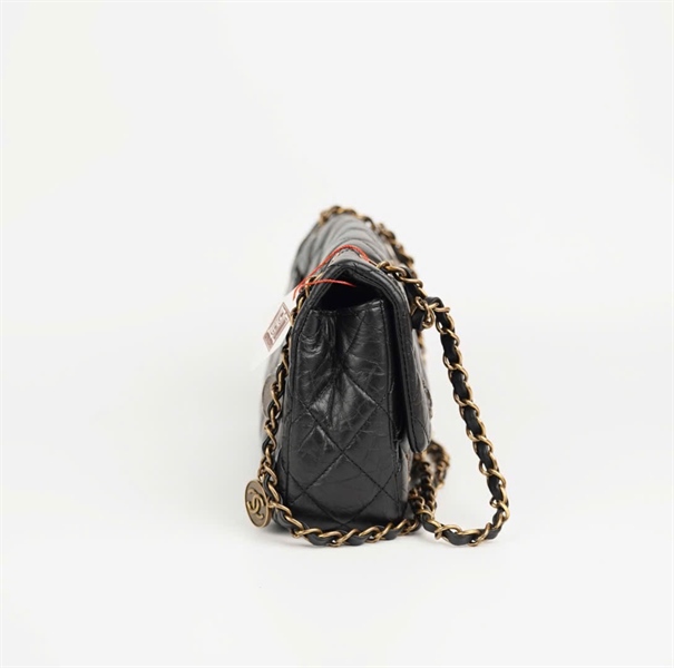 Túi Chanel charm đồng xu đen ( 20771821) size 24 +