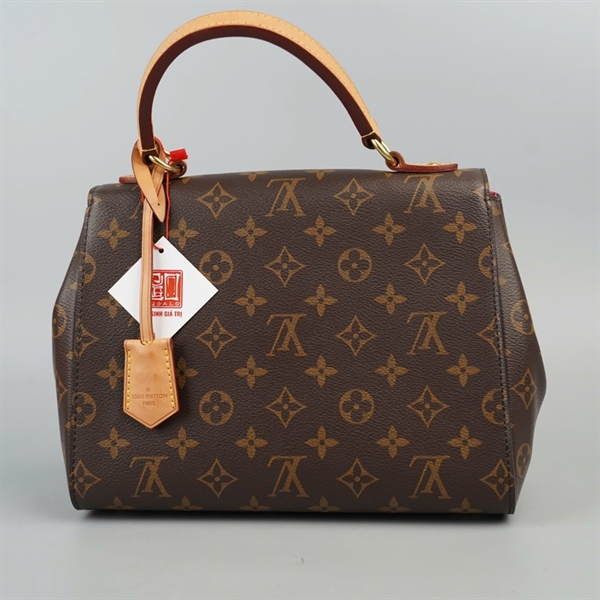 Túi LV Cluny hoa nâu kèm lót form (SA0189) sz25 KG+