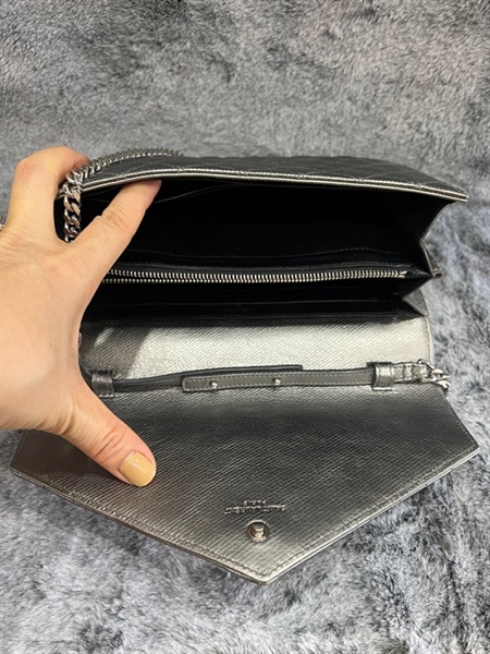 Túi YSL BẠC +