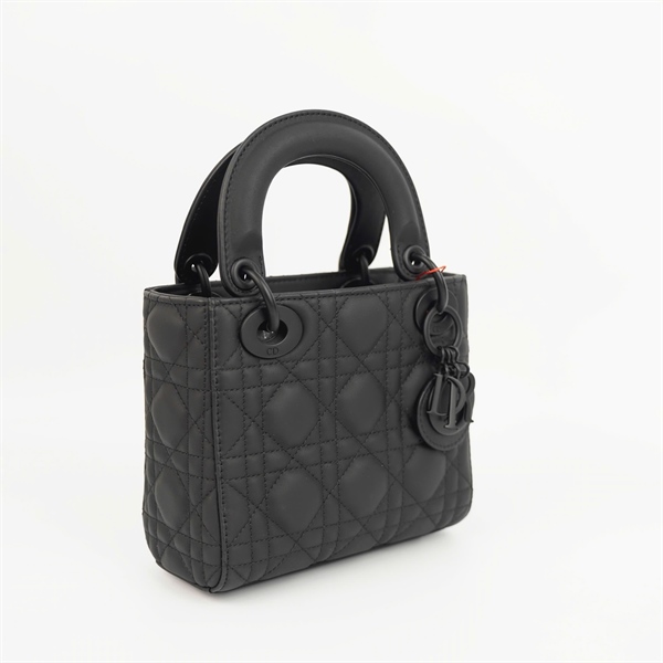 Túi Dior Lady sz mini so black KG++