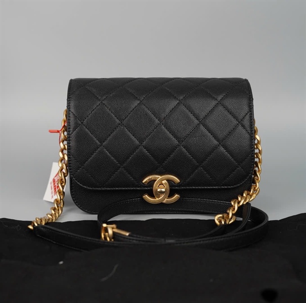 Túi Chanel đen (E5AC9CH0) sz19 (HC) +