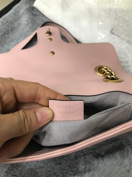 Túi GG MarMont Hồng+