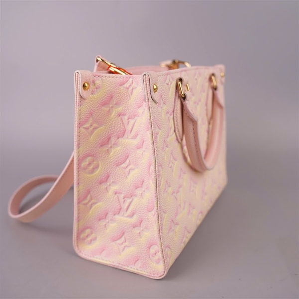 Túi LV Onthego hoa hồng sz25 (LTB) KG+